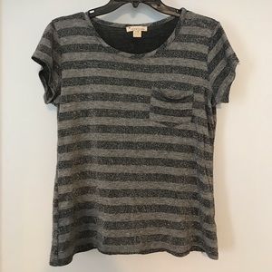 Striped sparkle tshirt